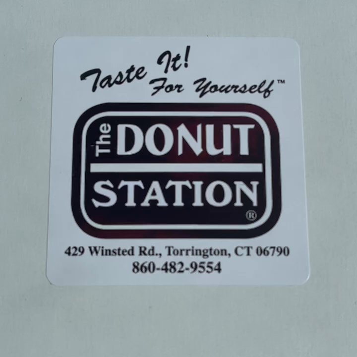 The Donut Station - Unboxing half dozen donuts, mixed variety - Donuts Near Me - Torrington, Connecticut