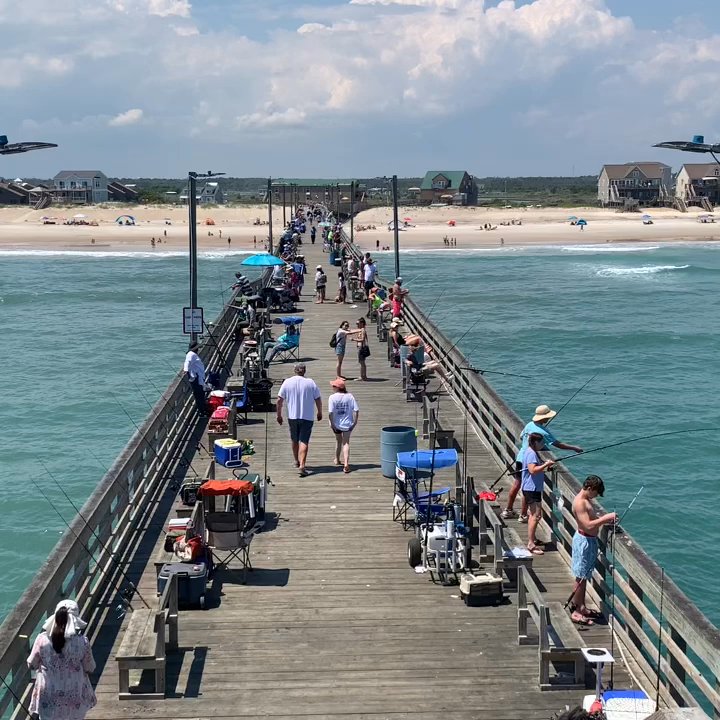 Seaview Pier - New American Near Me - North Topsail Beach, North Carolina