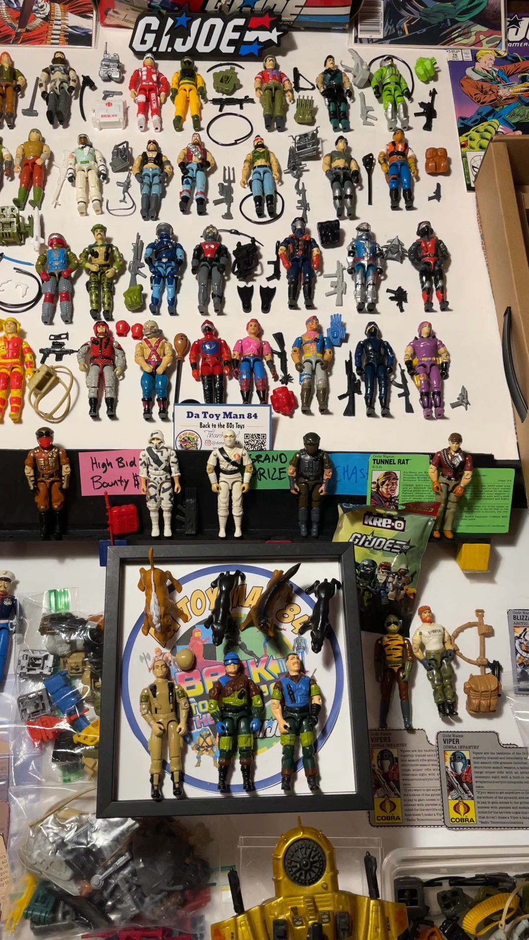 Whatnot   Gi Joe Vintage 1980's Figures 💥 Parts Lots 💥 Mystery Packs $1