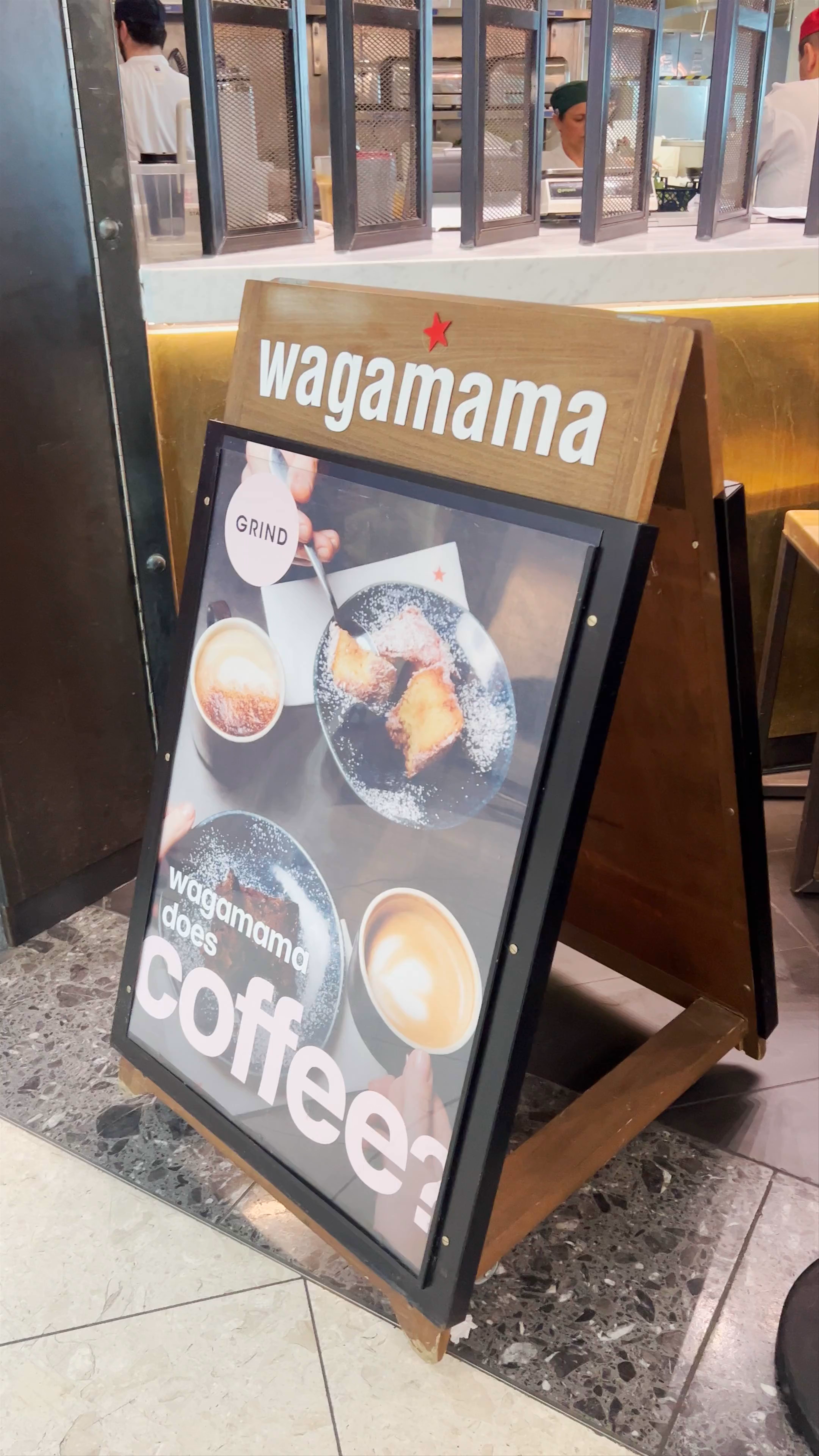 Wagamama Coffee Experience at Gatwick North International Departure Lounge