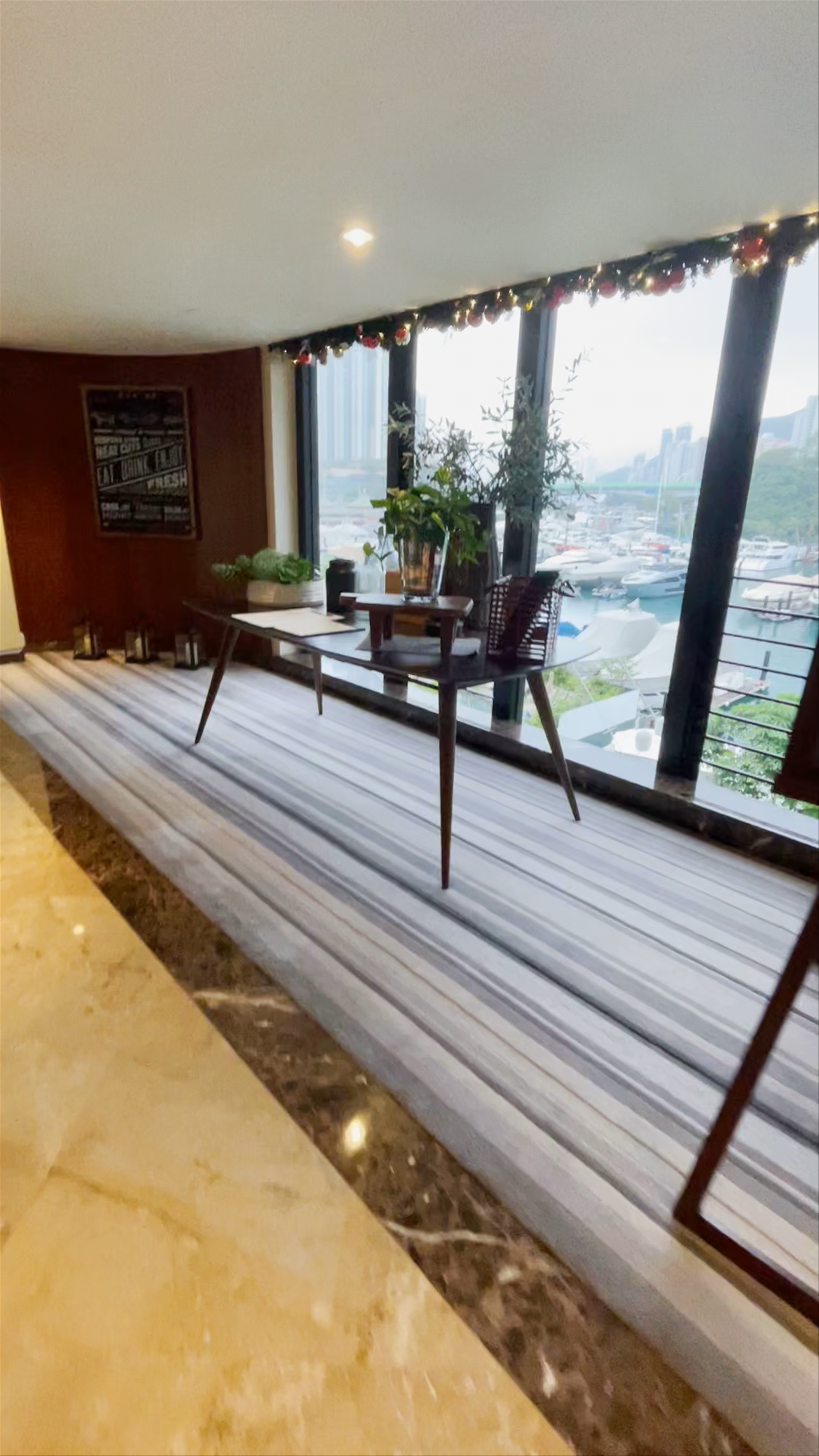 Serene Waterfront View at Aberdeen Marina Club, Hong Kong