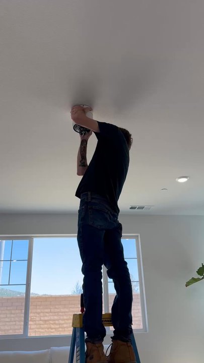 Rad Electric - Ceiling fan and light - Electricians Near Me - Escondido, California