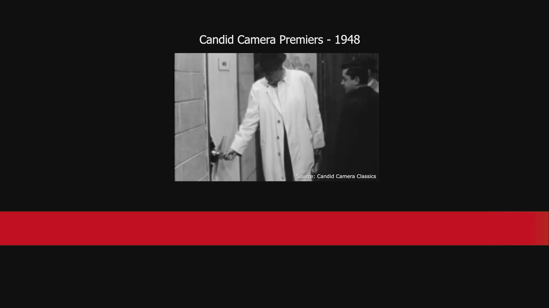 A man observes public reactions to a malfunctioning doorknob in this classic Candid Camera segment. The footage highlights early hidden camera social experiments conducted in a public setting.