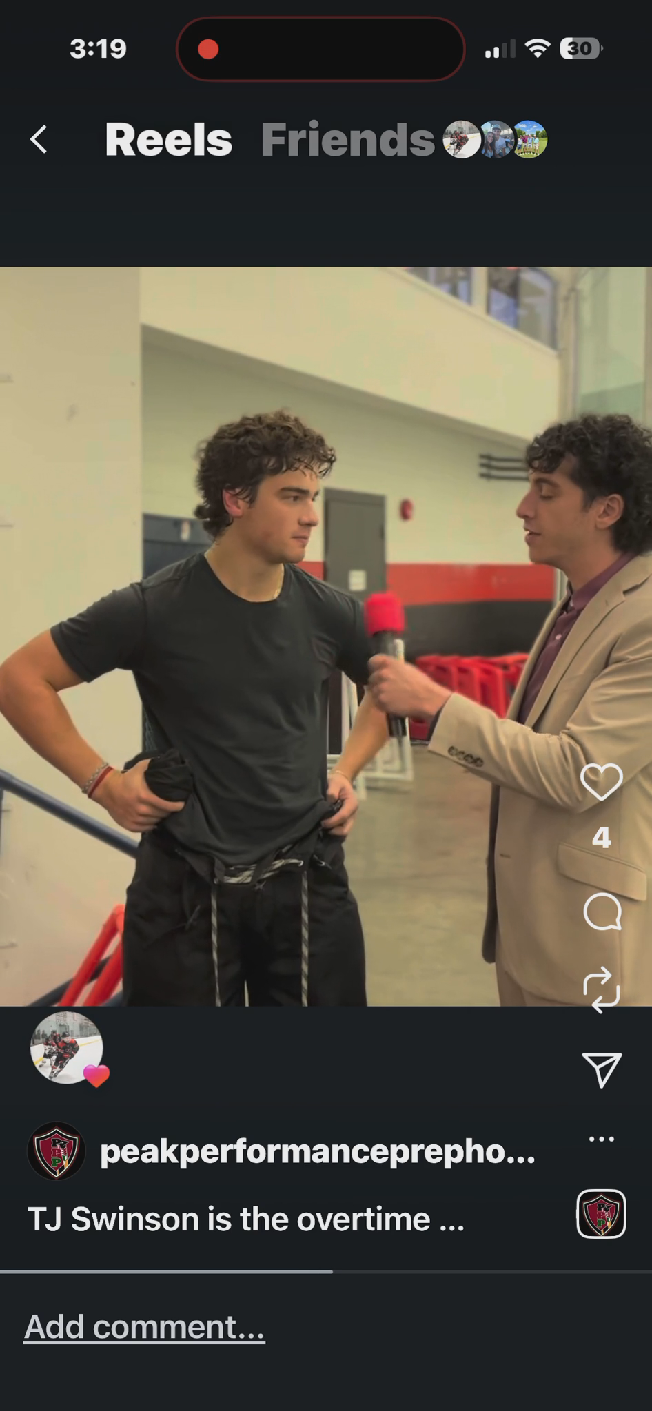 TJ Swinson's OT Winner: Insights from Team Crimson's Forward