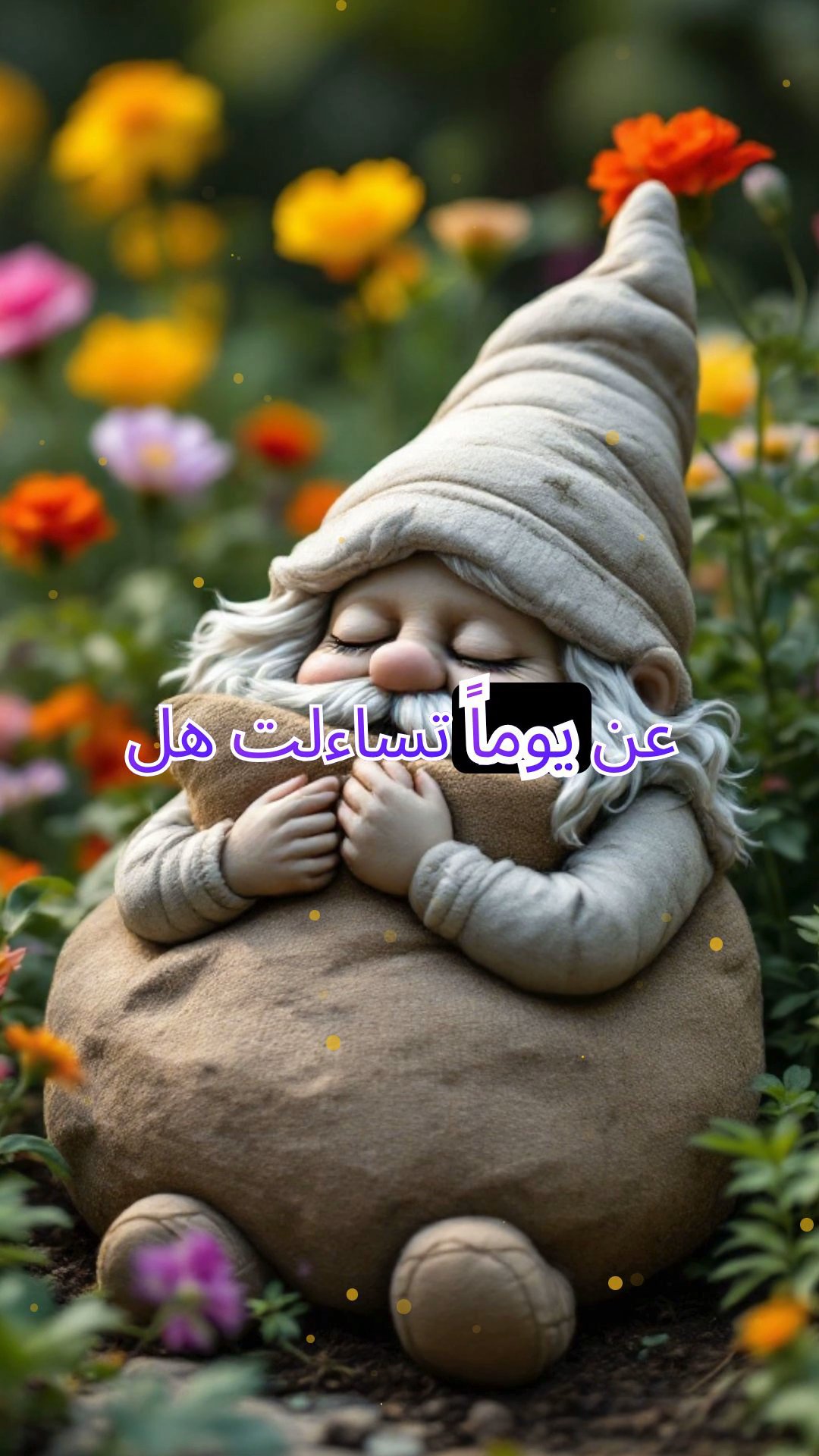 قزم الحديقة النائم: راحة حكاية خرافية