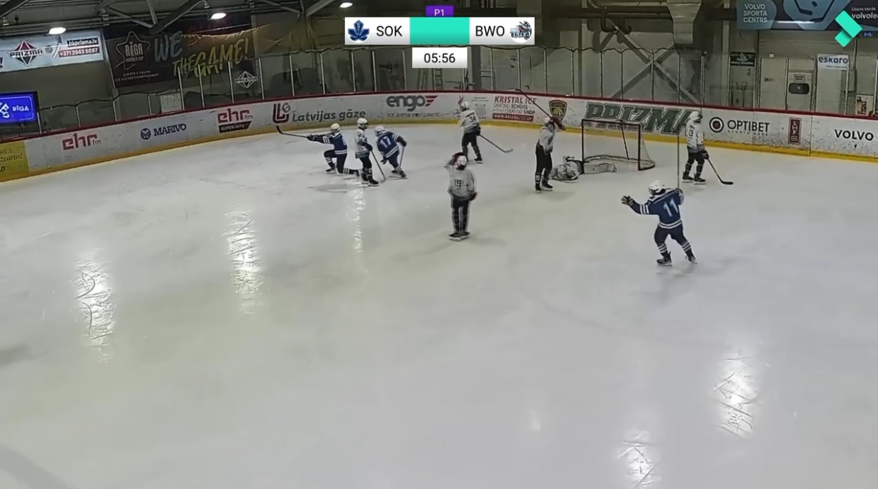Stepan Skripka High-IQ Offensive Play with Sokil Kyiv 16 on Riga Cup 2026. 7th point leader in the tournament