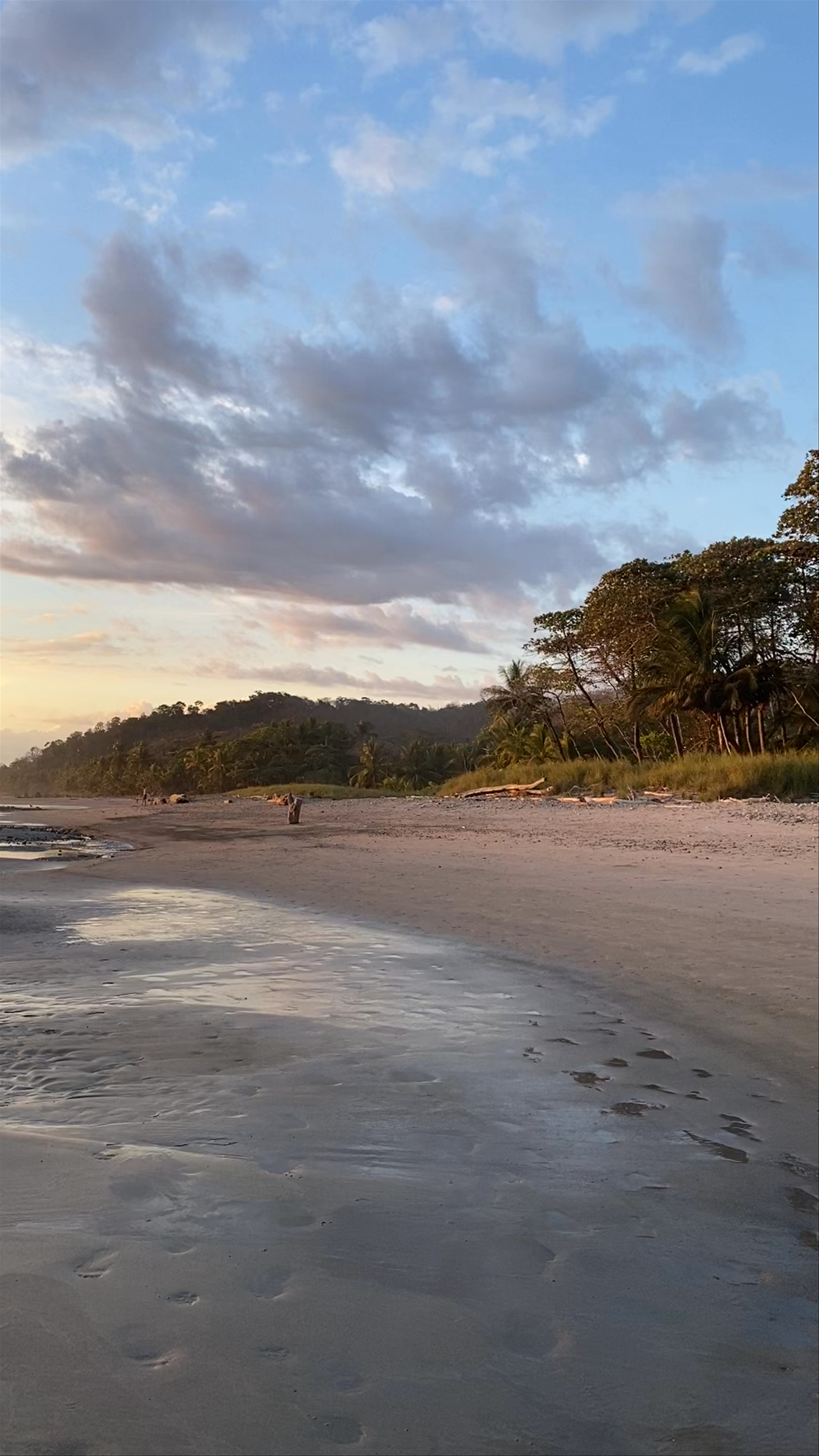 Serene Sunset at Playa Hermosa, Costa Rica