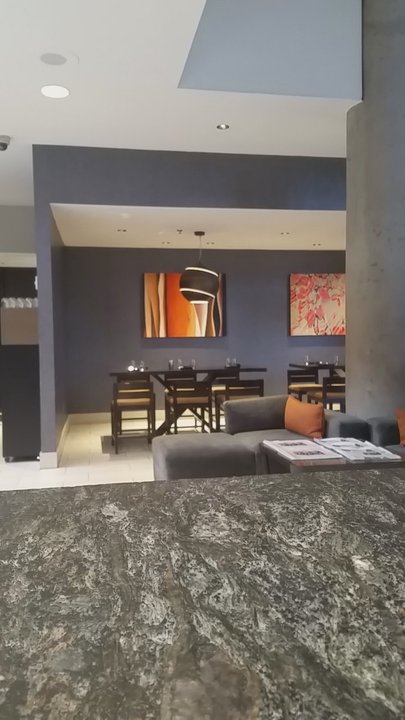 Bistro 300 - Nice ambiance with a surprising riveresque fountain running thru the dining area - Cafes Near Me - Baltimore, Maryland