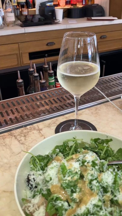 San Morello - Angular salad and prosecco - Italian Near Me - Detroit, Michigan