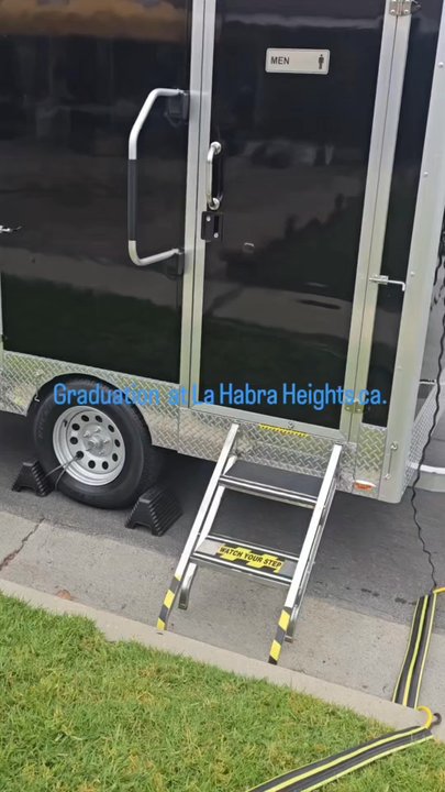 Essential Rentals - Small trailer for small event Model Q. - Portable Toilet Services Near Me