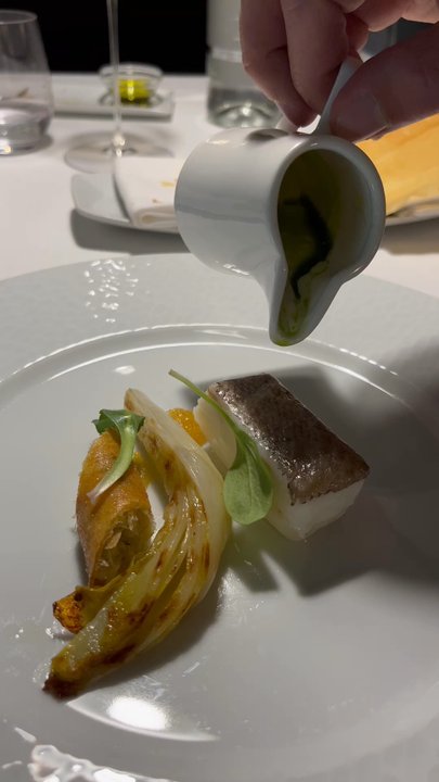 Moma - Cod with bok choy - Wine Bars Near Me - Rome, RM