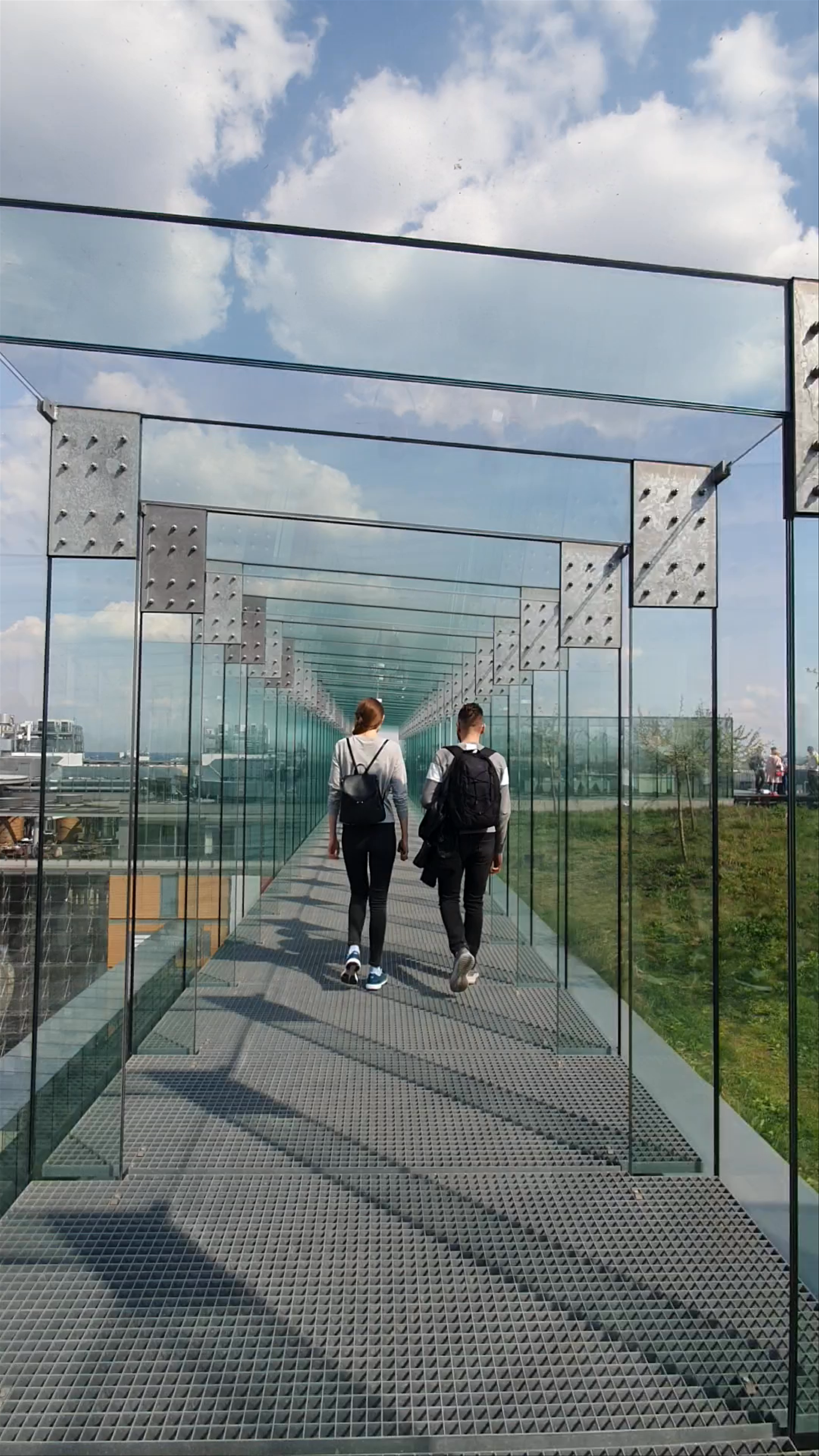 Centrum Spotkania Kultur - Modern Urban Walkway in Lublin
