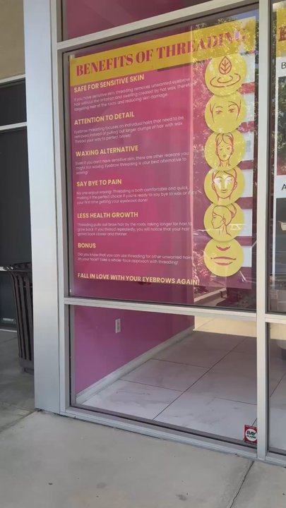 JS Threading - Very nice - Threading Services Near Me - Sacramento, California