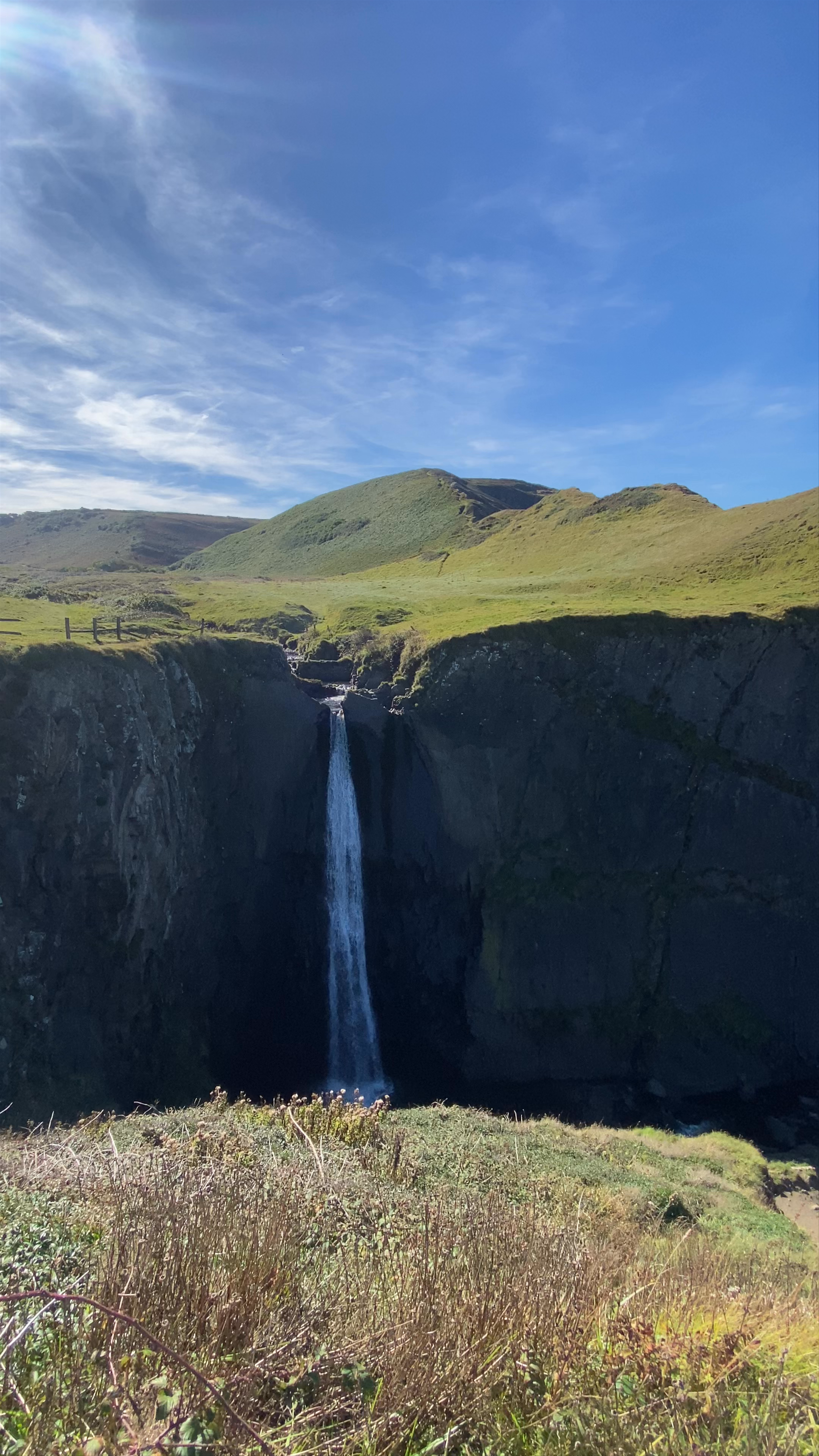 Speke's Mill Mouth Waterfall