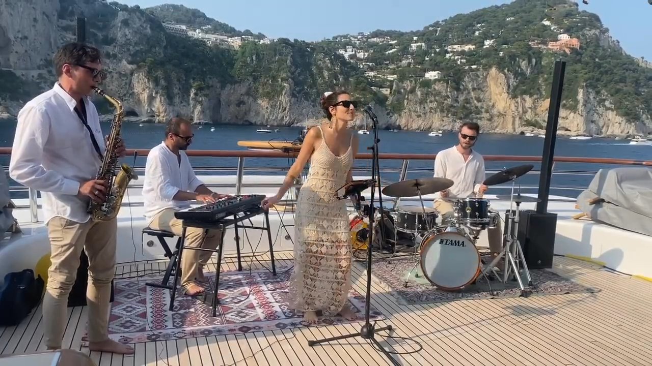 The Naples Swing Band - Boat Party in Capri 2026 - video 5