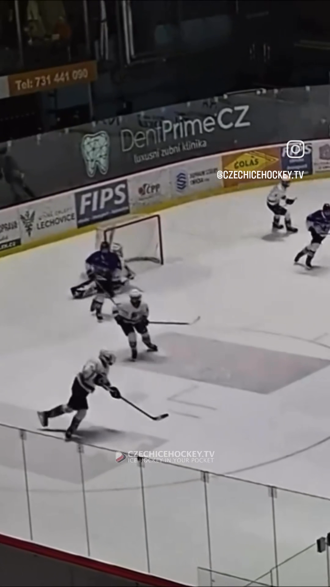 Jiri Safranek's Stunning Glove Save - selection of the region for the Czech Republic Championship U15