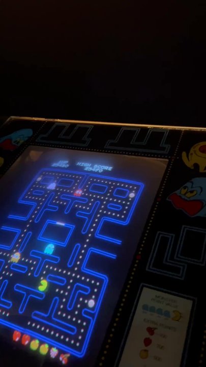 Neon Retro Arcade - My bf setting the highest score - Arcades Near Me - Pasadena, California