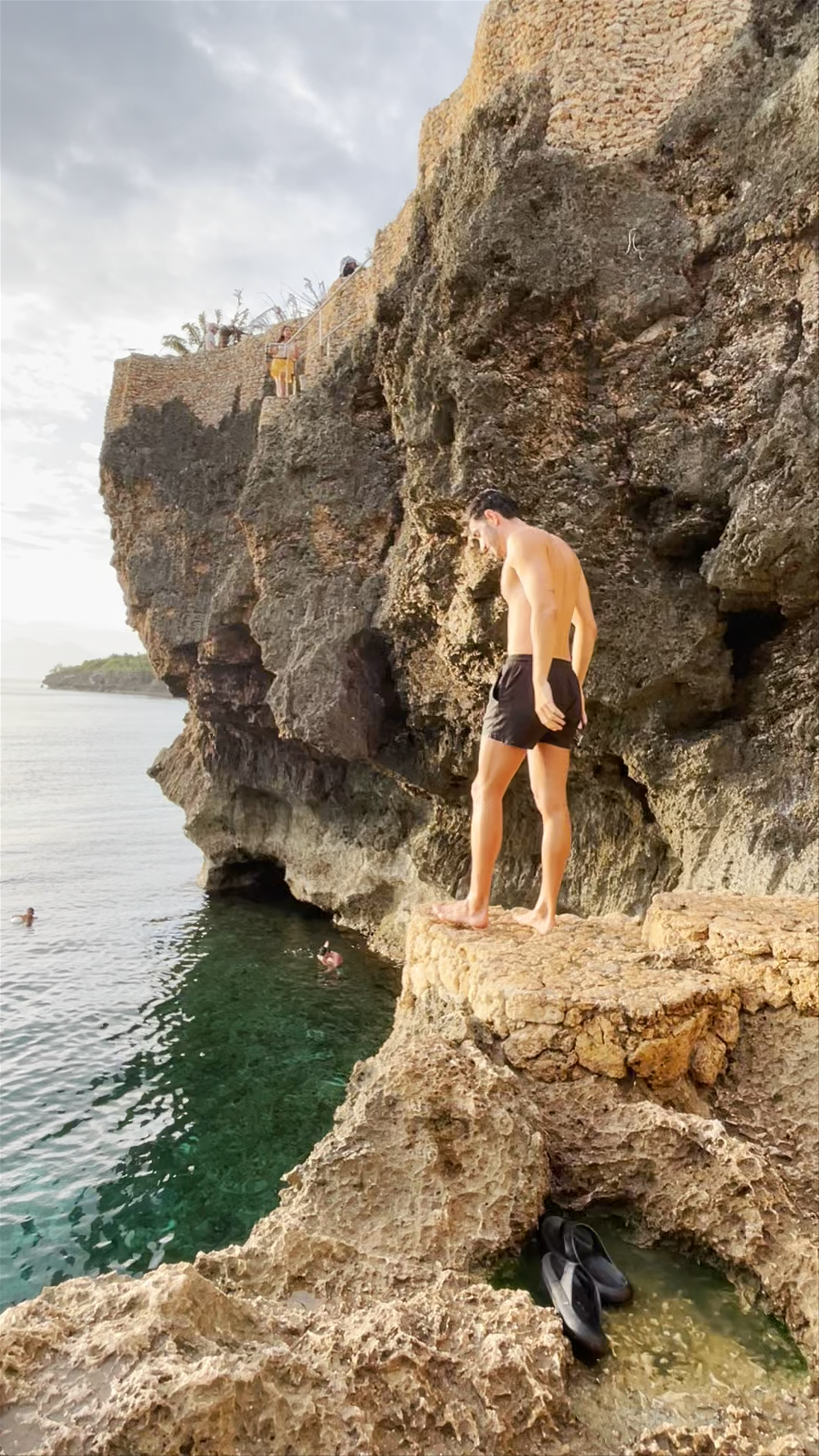 Thrilling Cliff Jumping at Pitogo Cliff Nature Park, San Juan, Siquijor