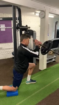 H - Landmine Shoulder Press