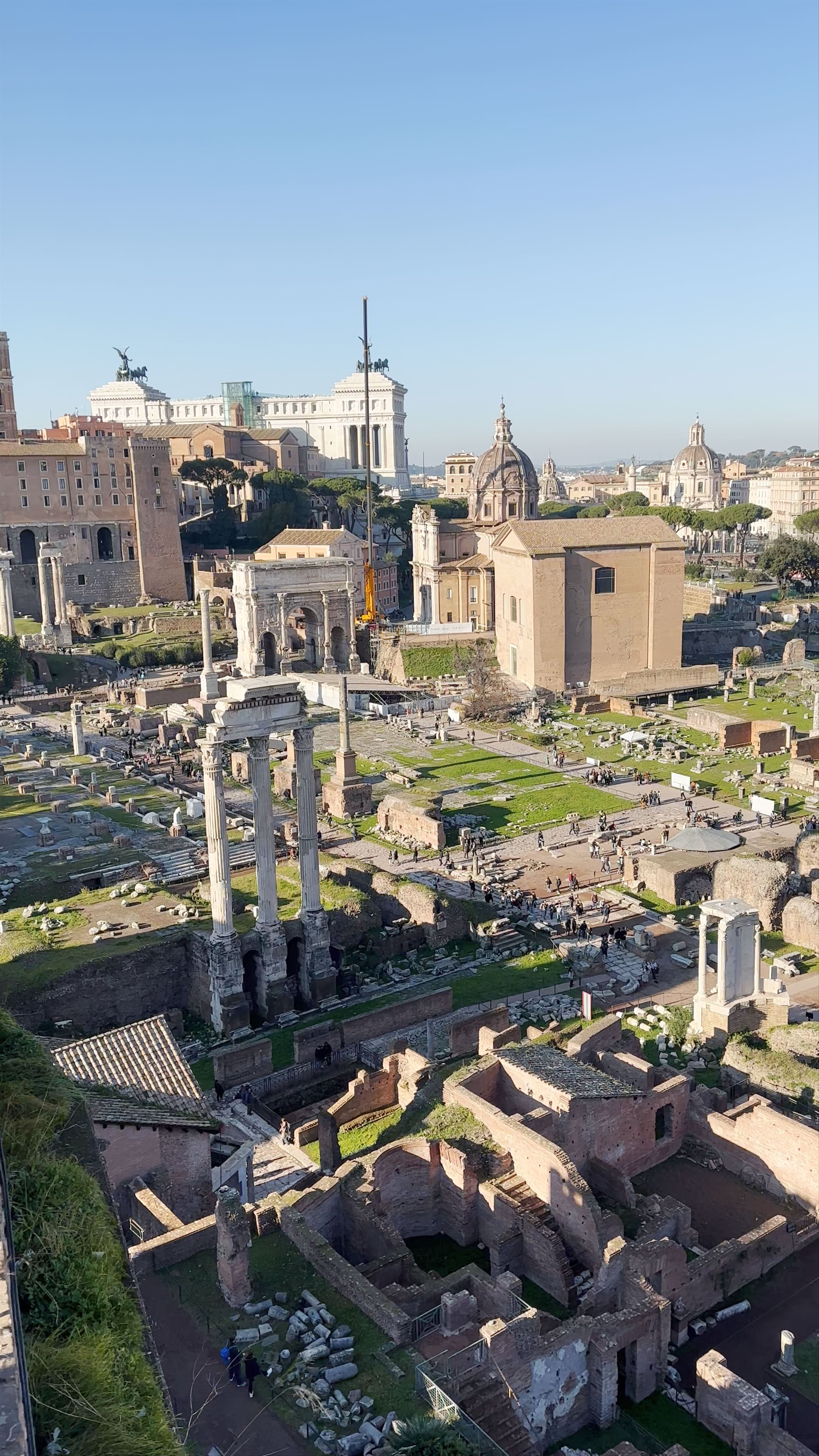 Palatine Hill: Sunrise Majesty Over Ancient Rome