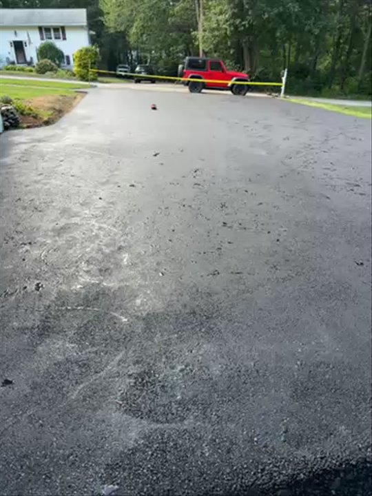 Bill Keyes Asphalt Paving - They told me not to drive in the driveway for a few days, but they didn't mention RC cars - General Contractors Near Me - Spencer, Massachusetts
