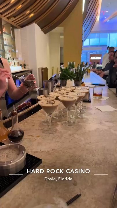 Oculus Bar - Genevieve did amazing with her order if 21 espresso martinis!  She is an amazing mixologist!! I highly recommend visiting this place - Bars Near Me - Hollywood, Florida