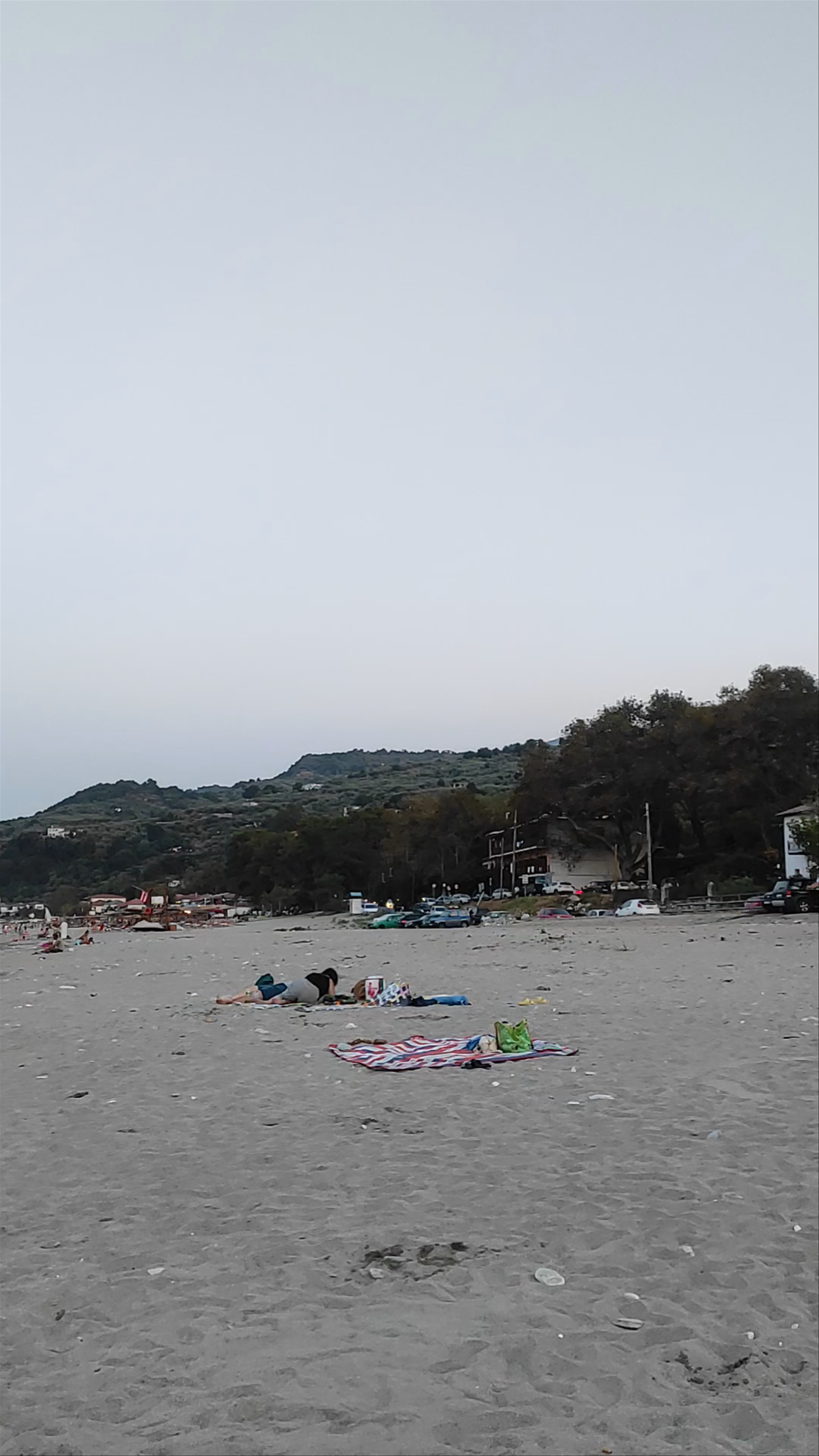 Chorefto Beach at Dusk: Serene Coastal Escape in Magnesia, Greece