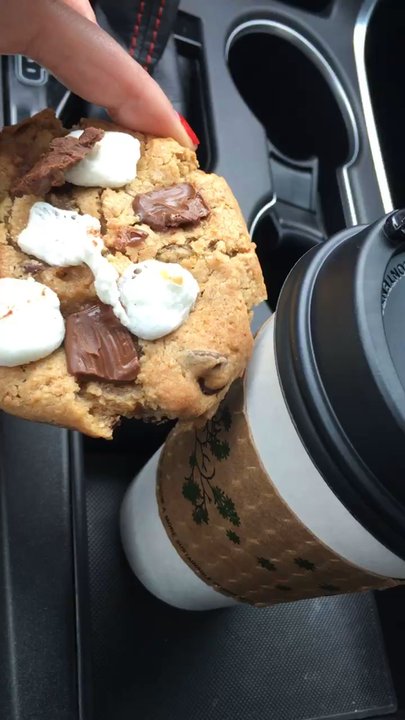 IV Drip - Smores Cookie + Latte - Coffee & Tea Near Me - Isla Vista, California