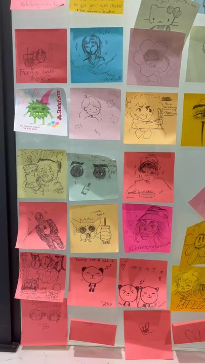 Sip and Bite Bistro - Lots of fun artwork on their wall! - Sandwiches Near Me - Pomona, California