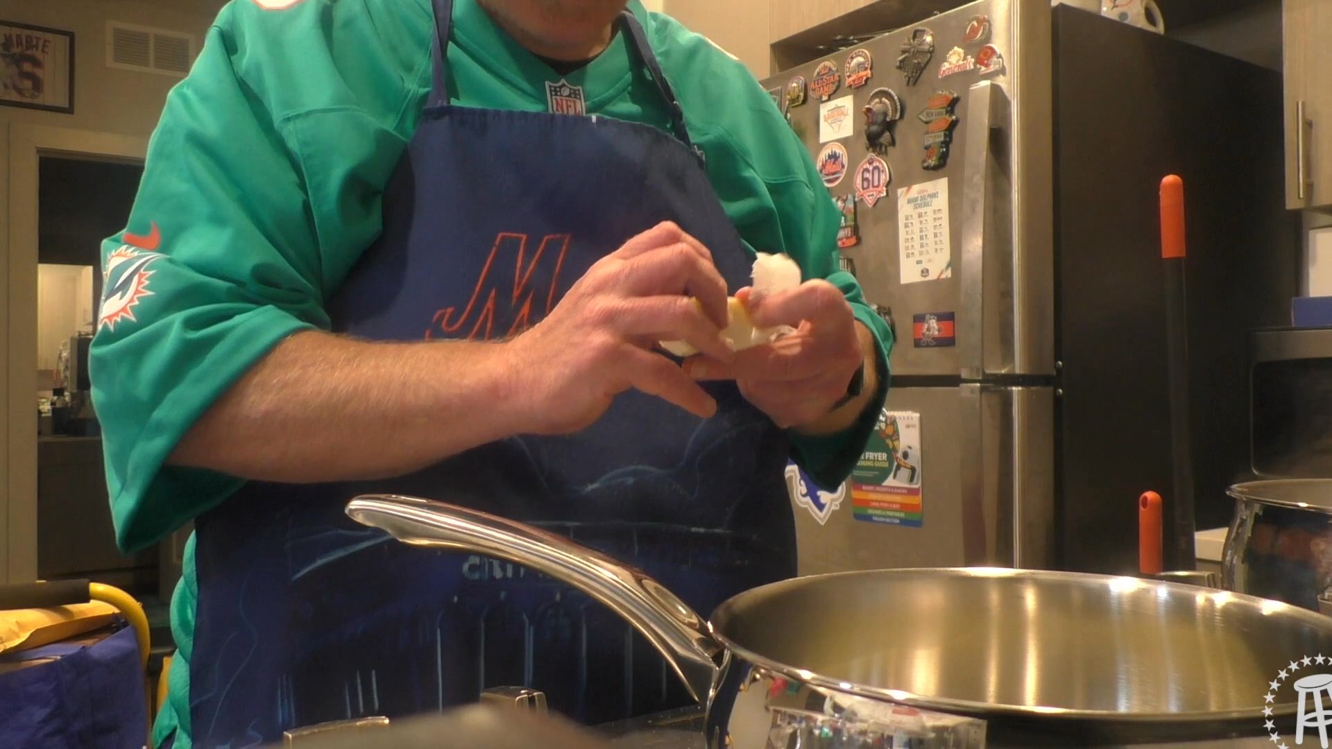 Tank Cooks Pretzel Bites and Cheese Sauce