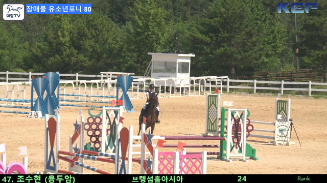 조수현2 (용두암) — 제42회 대통령기 전국승마대회 (생활체육, 유소년) · 장애물 80cm