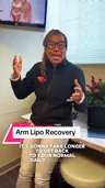 @drlissa_thebodysnatcher, arm liposuction recovery explanation