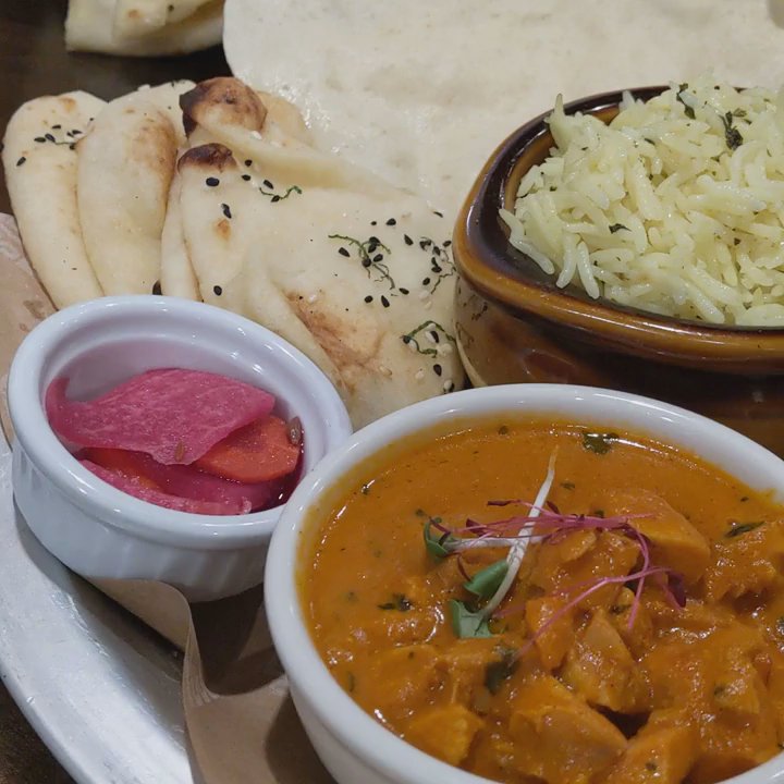 Curry Up Now - Thali, bun samosa, chicken tikka masala bowl, and more. - Indian Near Me - Decatur, Georgia