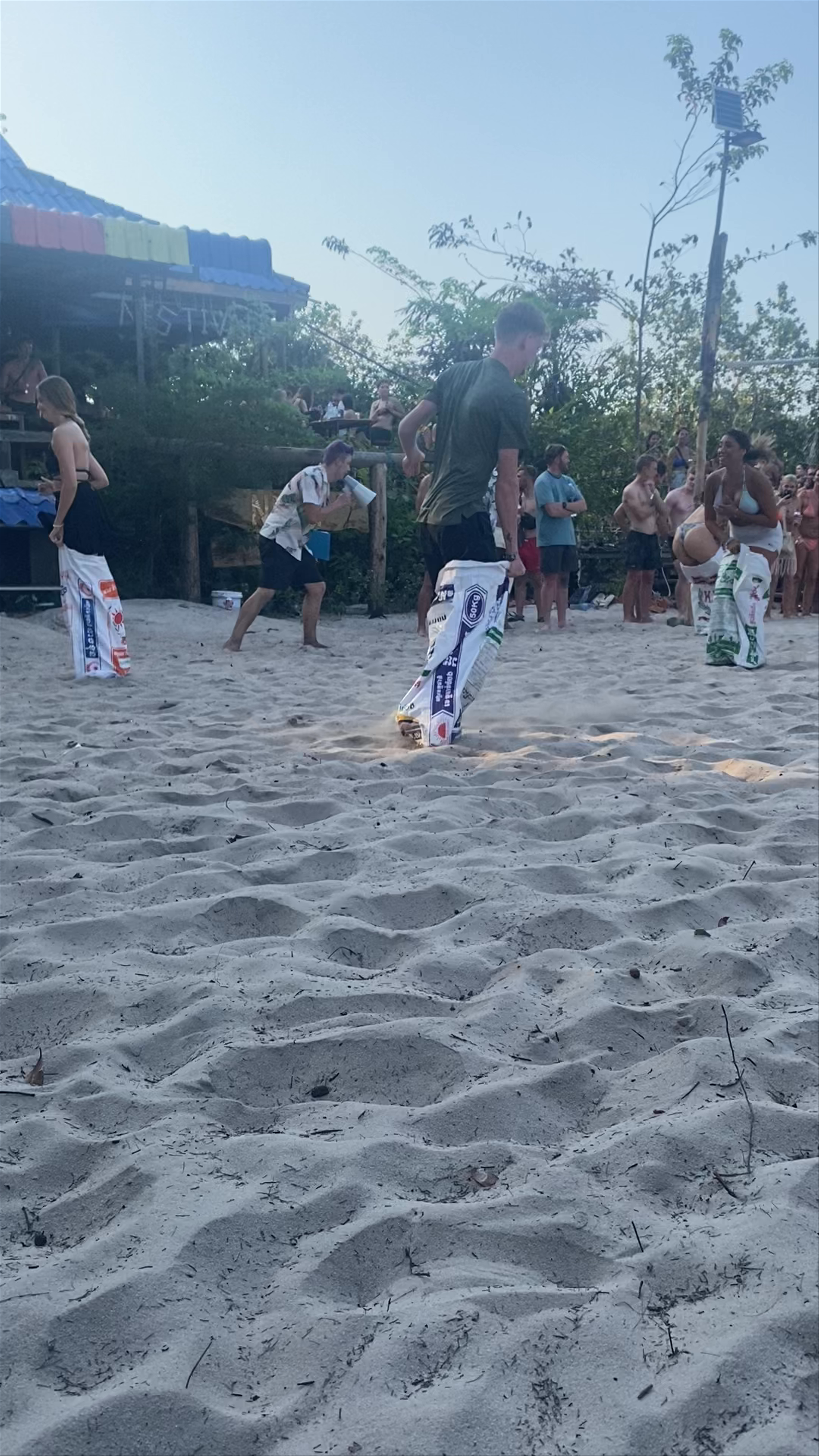 Beach Games at Nest Beach Club, Koh Rong, Cambodia