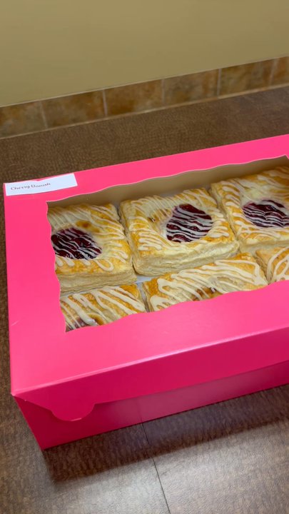 Grist & Grind Bakery - Assortment of danishes, croissants, and bear claws! - Bakeries Near Me - Carrollton, Texas