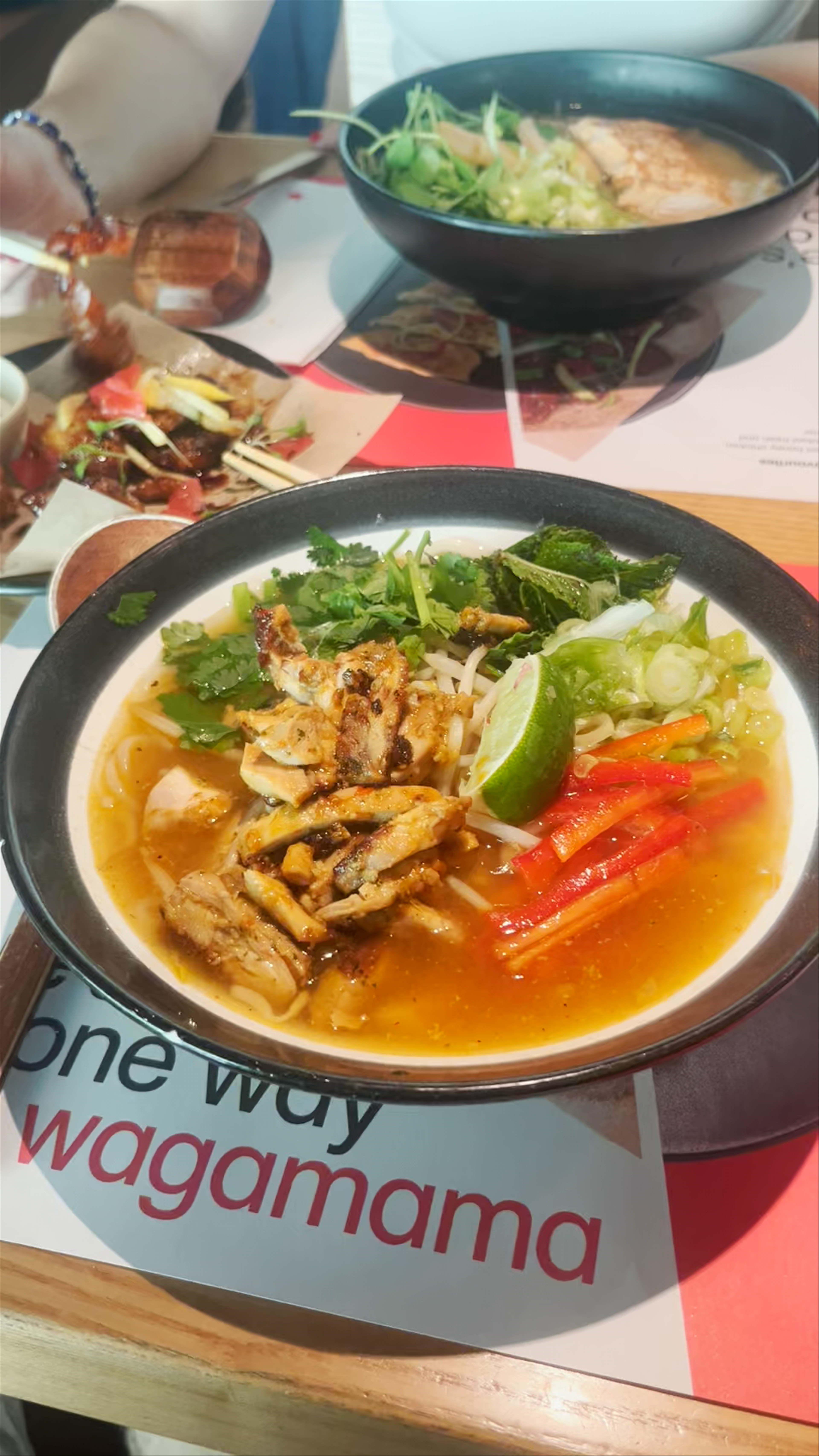 Wagamama at Gatwick North: Asian Comfort Food Experience