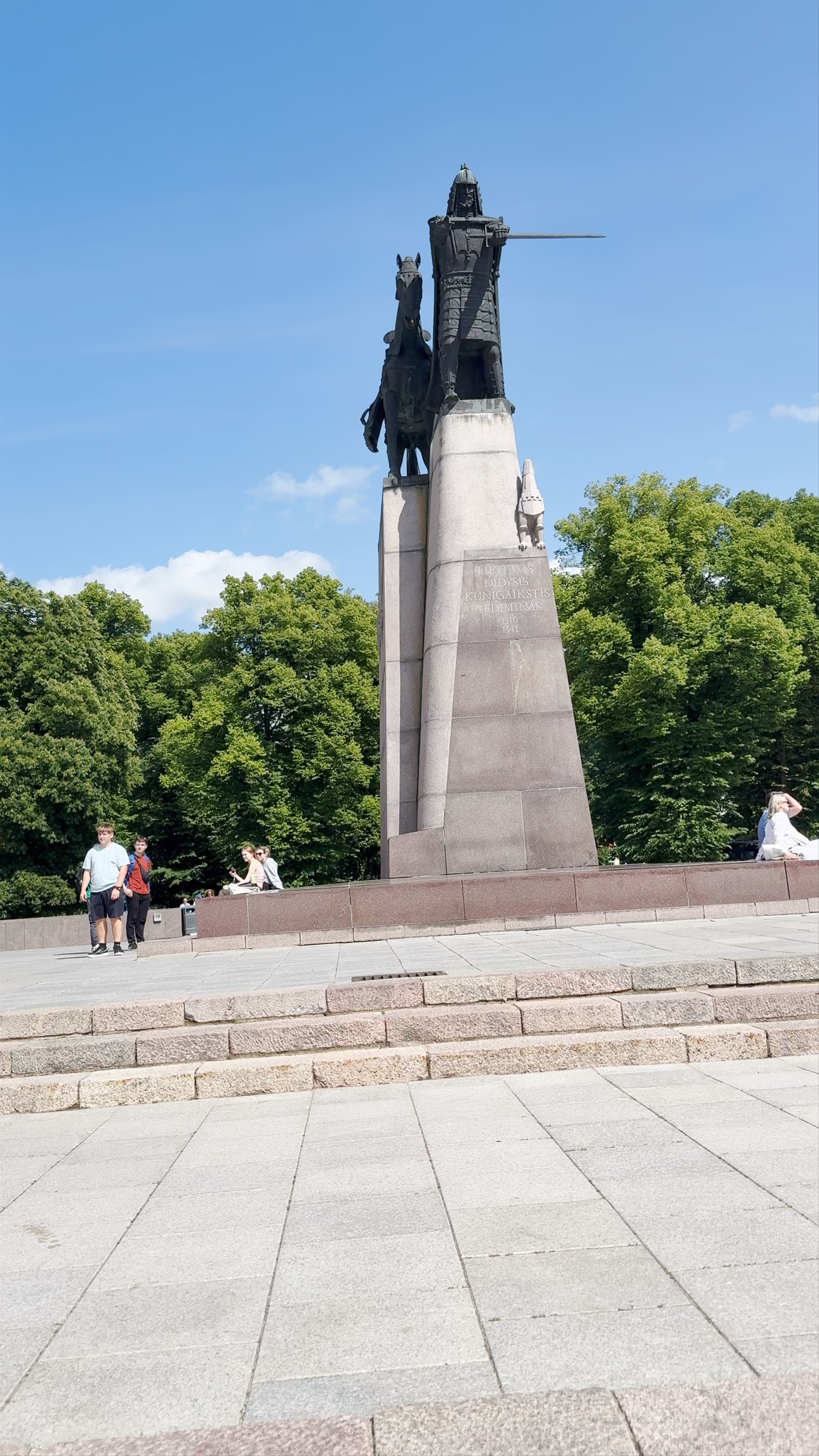 Monument to Grand Duke Gediminas