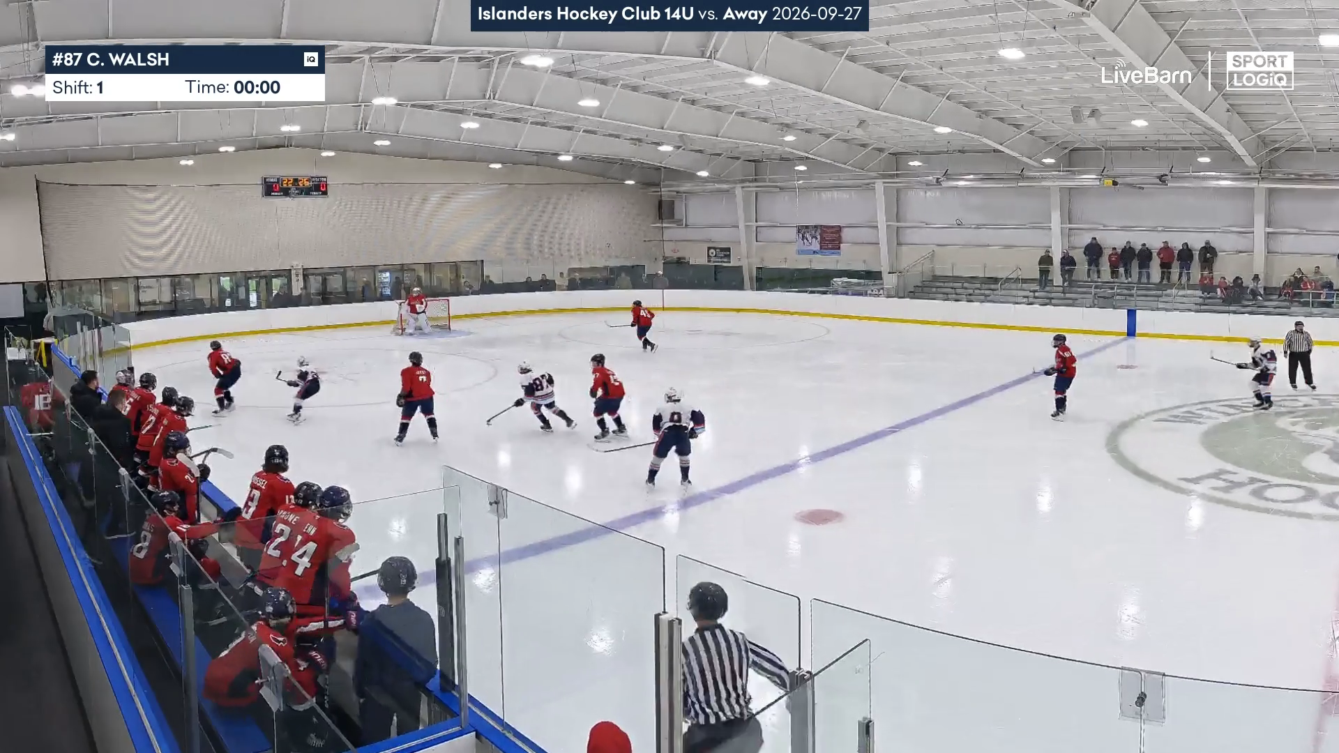 Colton Walsh's Complete Game All Shifts | Islanders Hockey Club 14U AAA 9-27-26