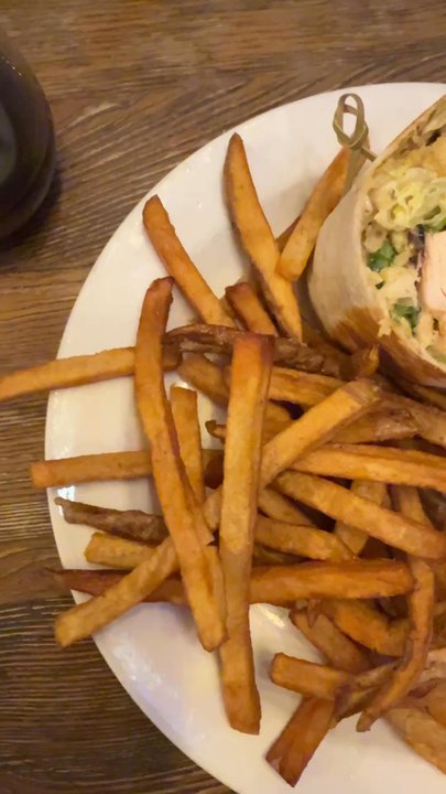 Village Tap - Chicken Caesar Wrap - Pubs Near Me - Chicago, Illinois