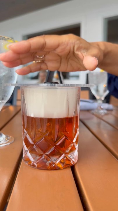 Cooper’s Landing - Smoked Old Fashion - Seafood Near Me - Galveston, Texas