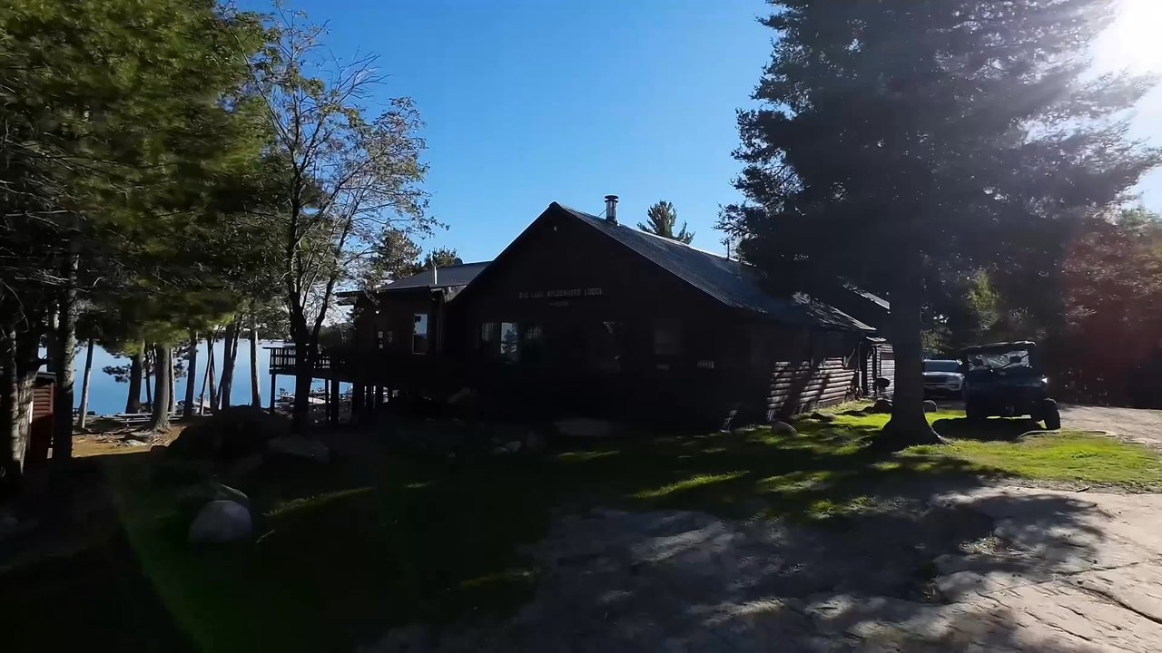 Big Lake Wilderness Lodge - Aerial shots of big lake wilderness lodge - Hotels Near Me - Ely, Minnesota
