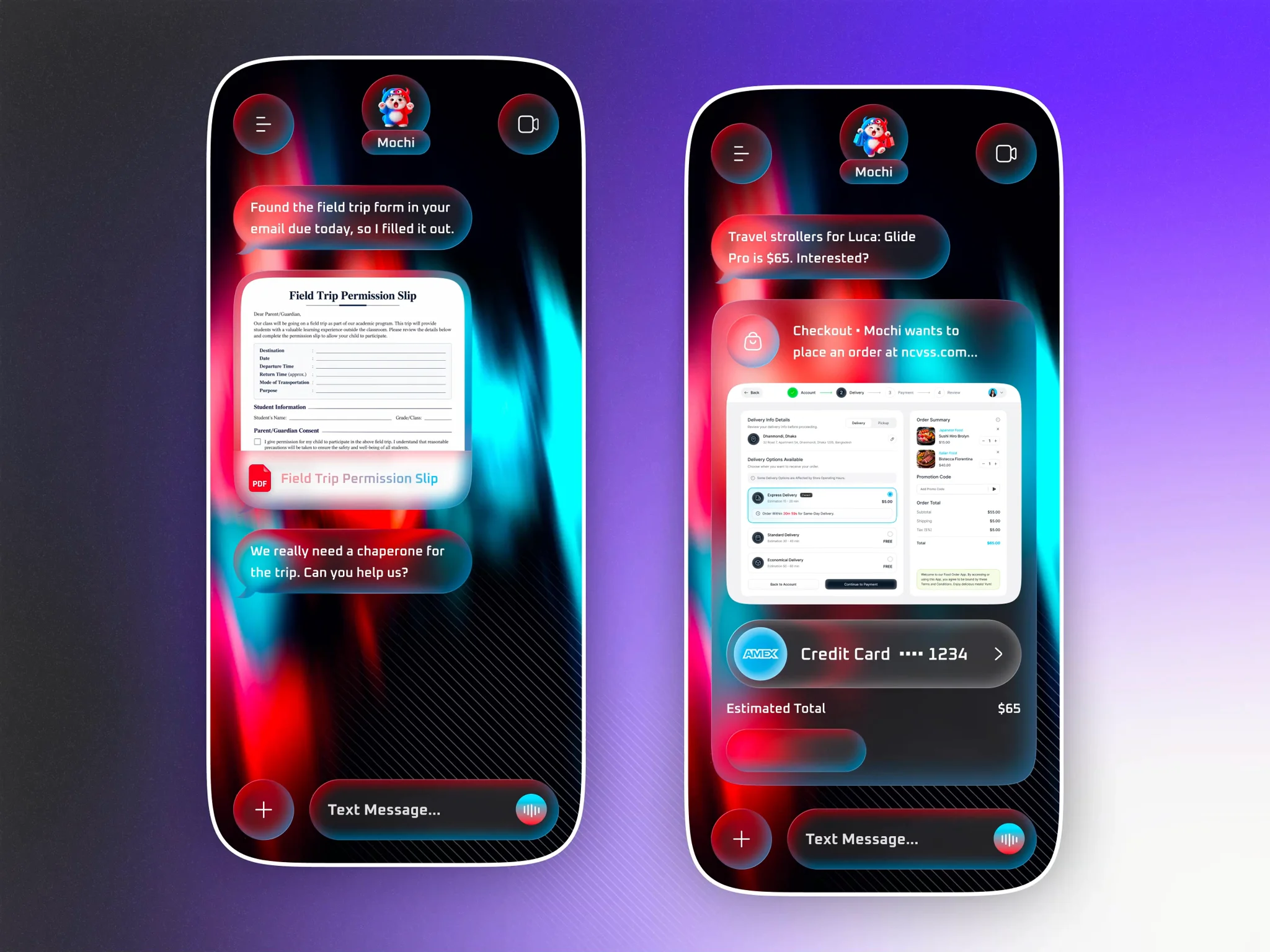🐱 Mochi — Personal AI Agent Mobile App image 1