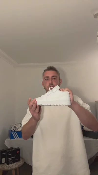 Nike Air Force 1 White Sneakers image 1