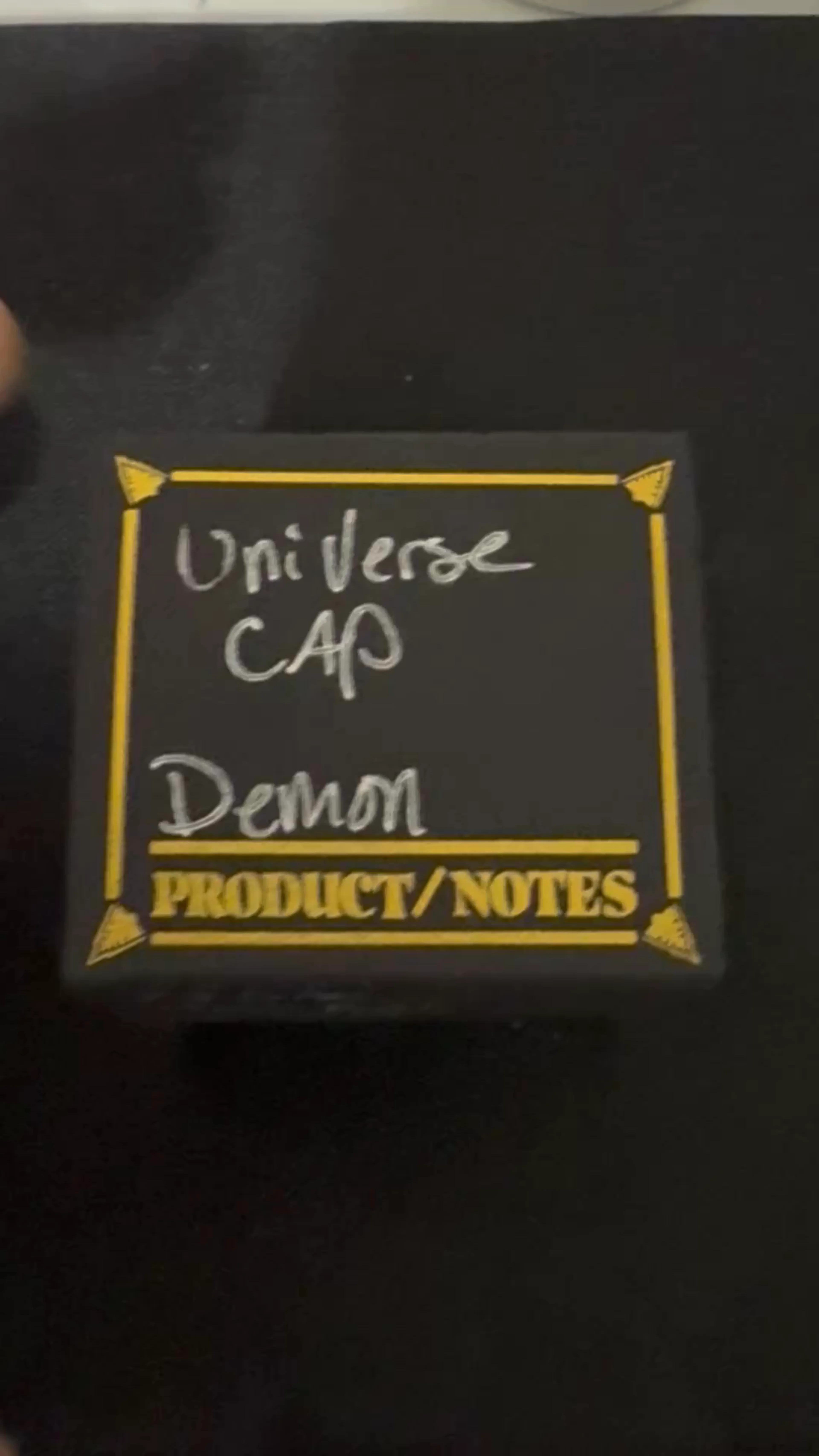 Preview pic of Black Market Glass Universe Cap for Joel Halen Demon 28 Disk 9mm Base Standard