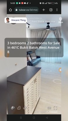 undefined of 1,001 sqft HDB for Sale in 461C Bukit Batok West Avenue 8
