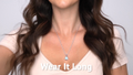 Mystic Topaz Necklace with larimar 
 