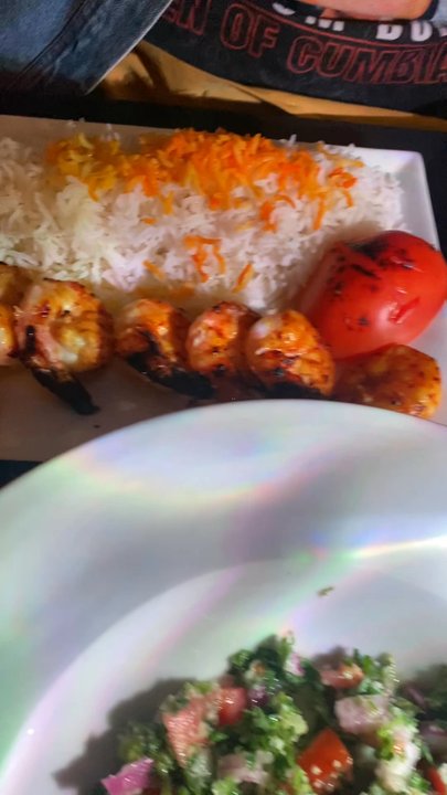 Farsi Kitchen - Salmon and rice - Persian/Iranian Near Me - Atlanta, Georgia