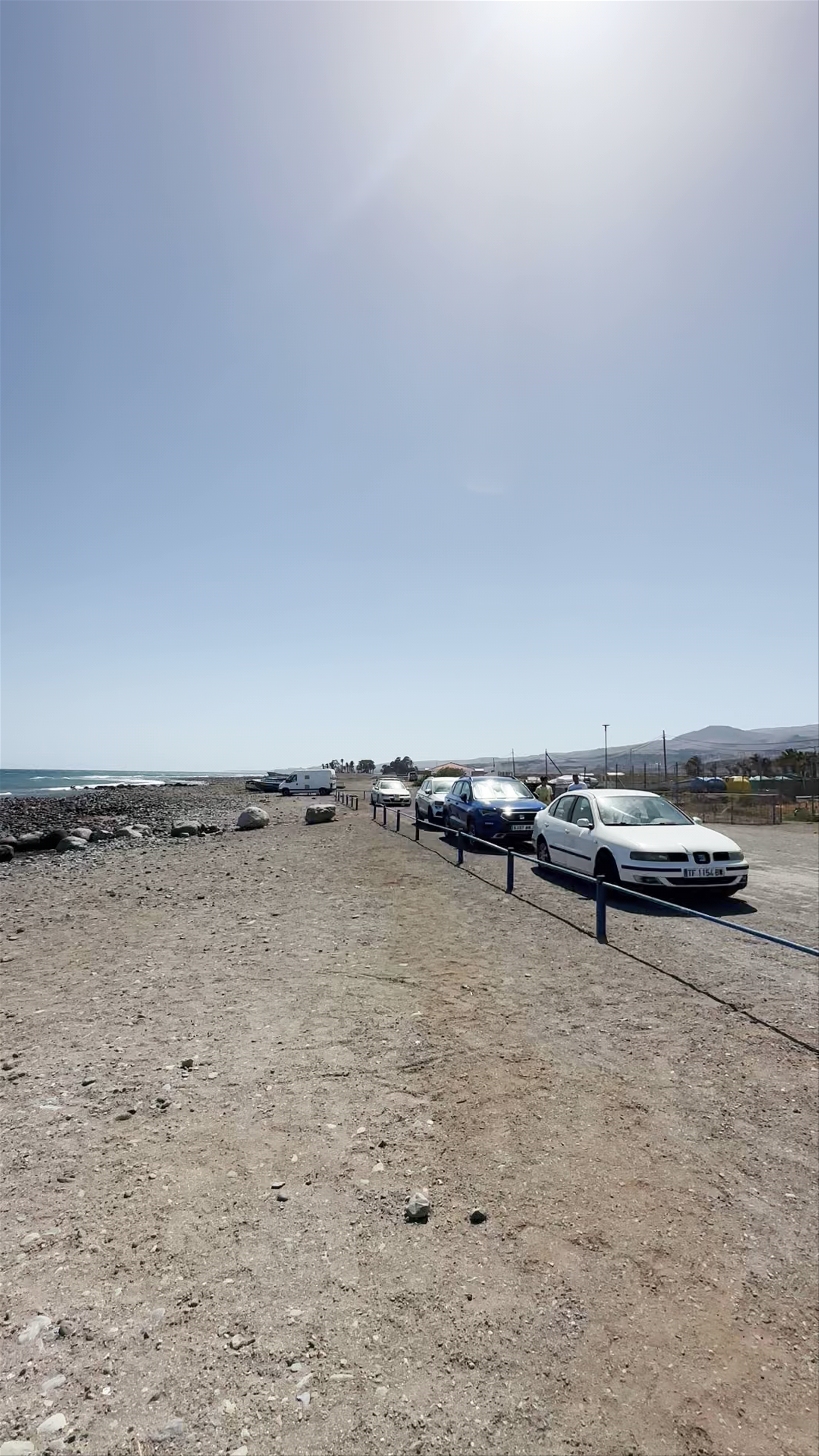 Relaxing Coastal Escape at Playa La Caleta, Castillo del Romeral