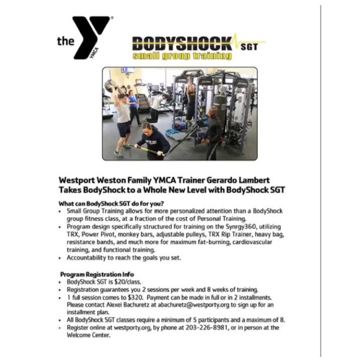 BodyShock - BodyShock and BodyShock SGT it's on! I here to help you and change you you look at fitness. - Trainers Near Me - Westport, Connecticut