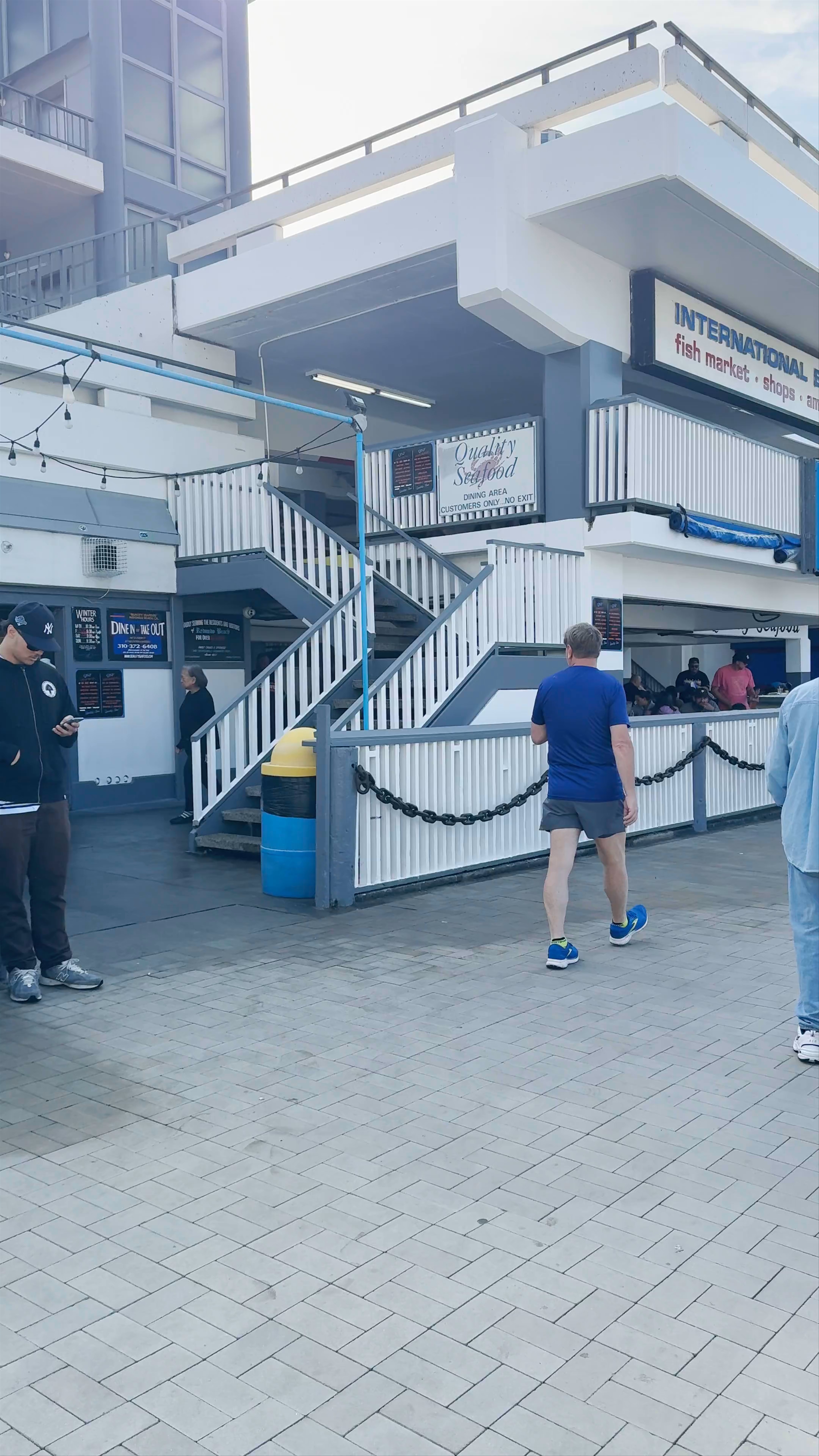 Quality Seafood & Redondo Beach Marina Stroll